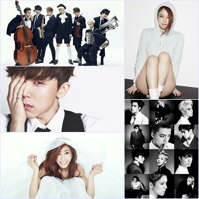 EXO Block. B G.Na 智妍 鄭奇高