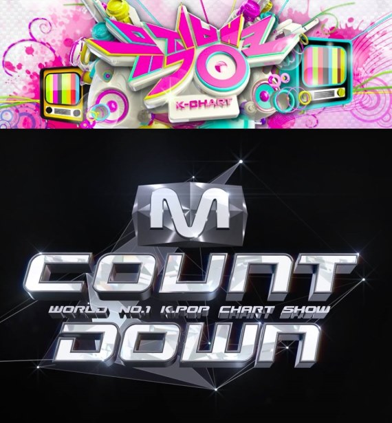 《音樂銀行》、《M!Countdown》