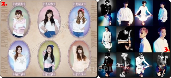 好康送給你1415期禮物：A Pink、EXO