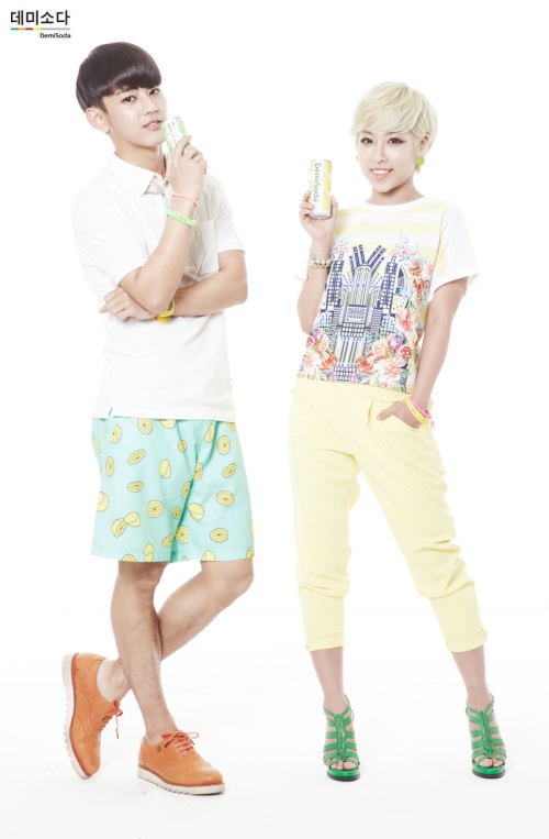 MYNAME、GI DemiSoda 代言畫報 MYNAME、GI DemiSoda 代言畫報