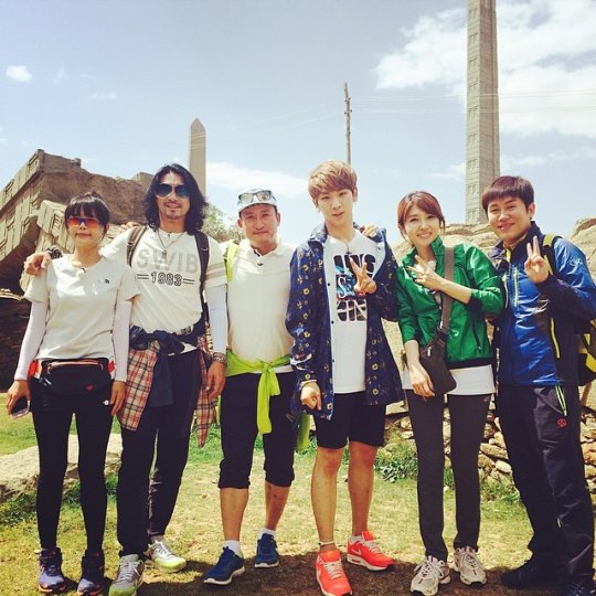 Key instagram《7人的食客》成員合照