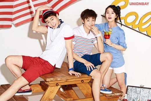 李玹雨、朴書俊、金所炫:UNIONBAY 2014 夏季代言照 李玹雨、朴書俊、金所炫:UNIONBAY 2014 夏季代言照