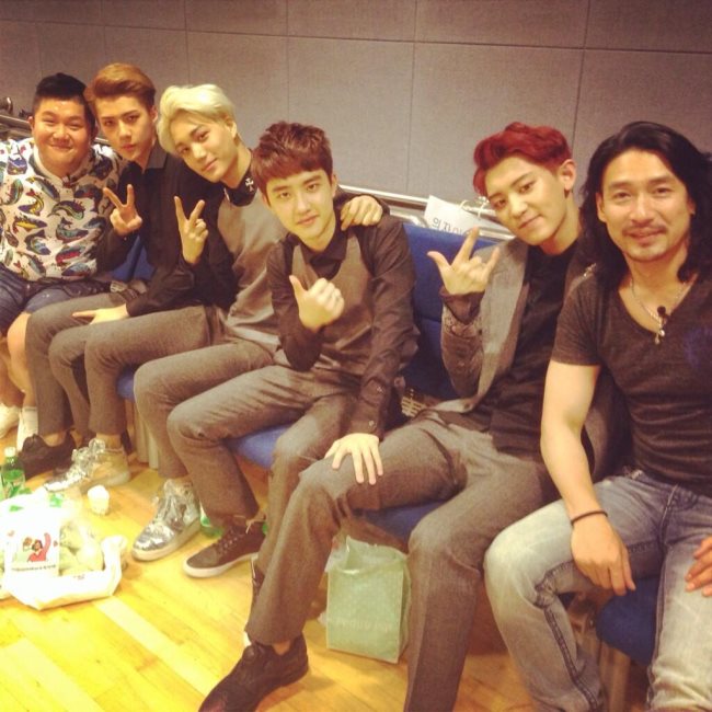 申誠雨 曹世鎬 世勳 KAI D.O. Chan Yeol 申誠雨 曹世鎬 世勳 KAI D.O. Chan Yeol
