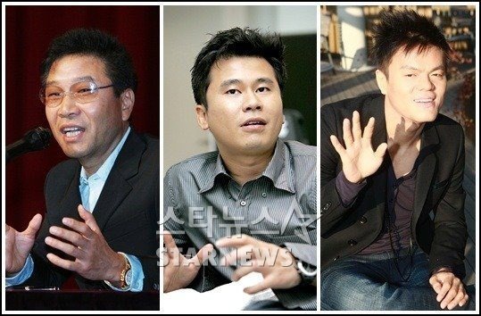 李秀滿、楊賢碩、朴軫泳