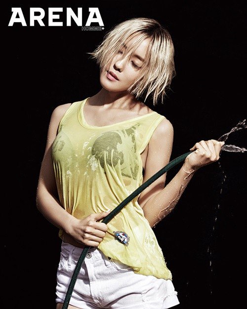 孝敏 《Arena Homme +》 7月