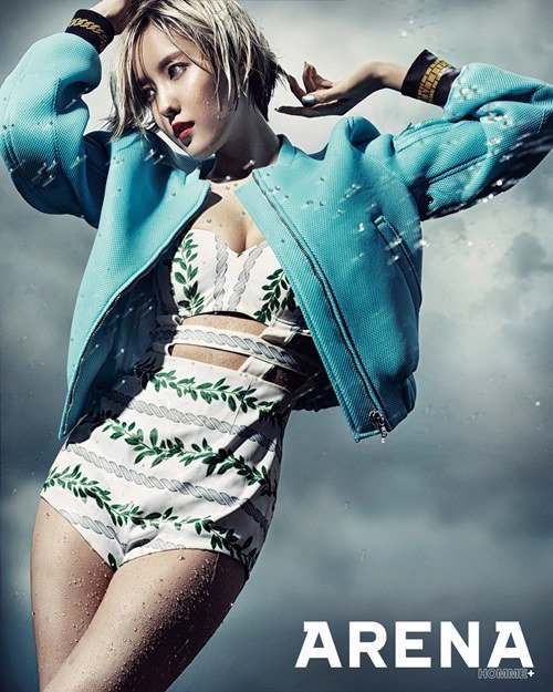 孝敏 《Arena Homme +》 7月