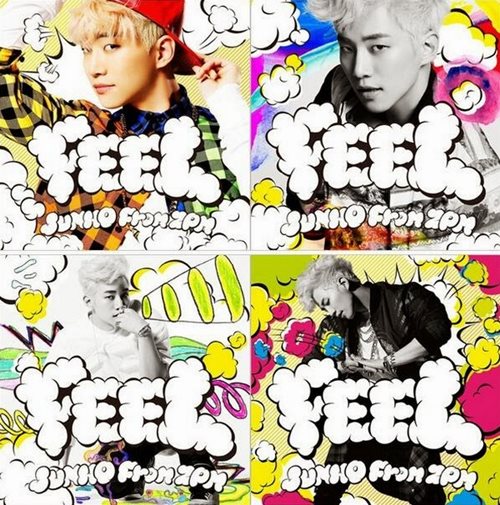 俊昊 FEEL 四版本封面
