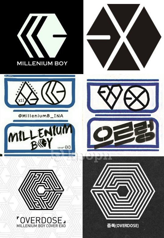 MILLENIUM BOY、EXO 對比圖