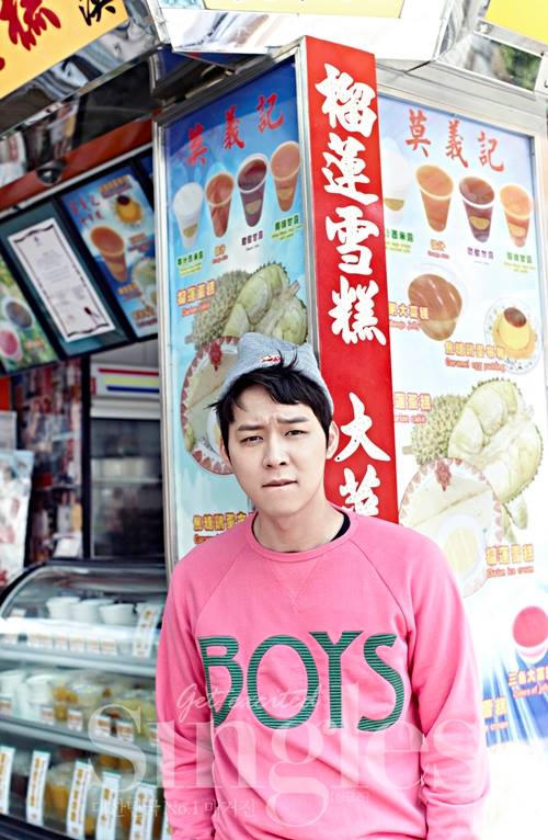 朴有天 Singles 畫報