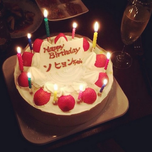徐玄生日蛋糕 徐玄生日蛋糕