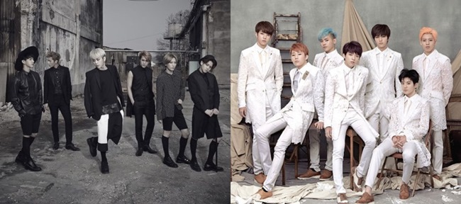 BEAST、INFINITE 