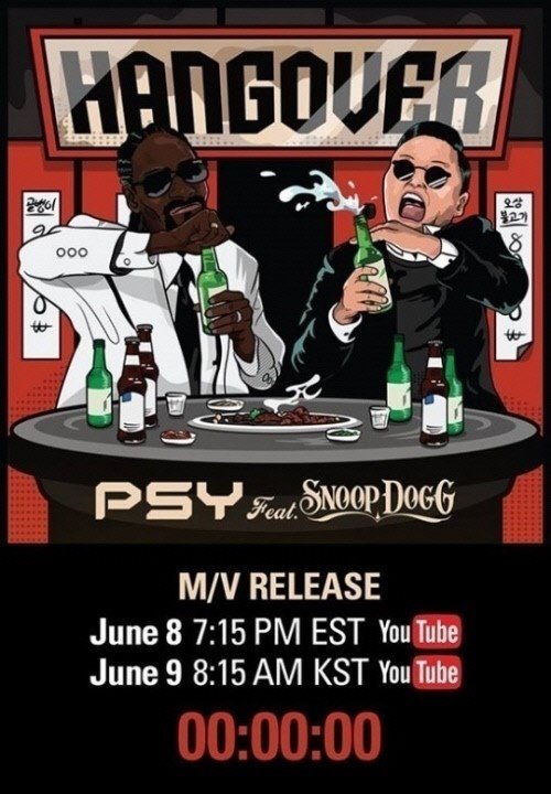 Psy、Snoop Dogg "HANGOVER" 