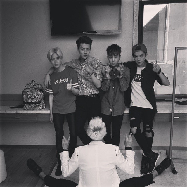 Su Ho、世勳、XIUMIN、鹿晗、TAO