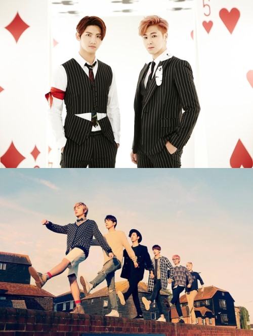 東方神起、B.A.P