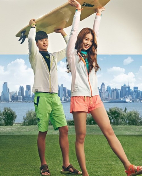 Suzy、金秀賢 Bean Pole 夏季畫報