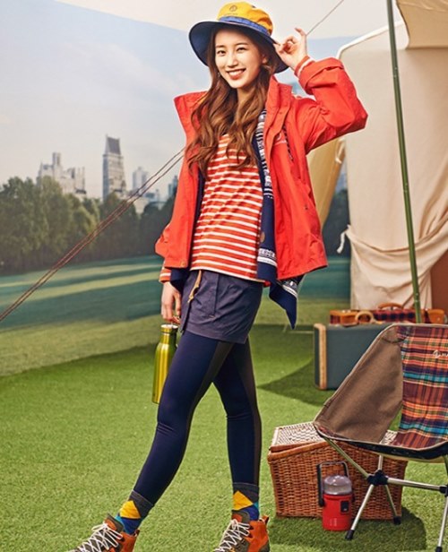 suzy bean pole 夏季画报