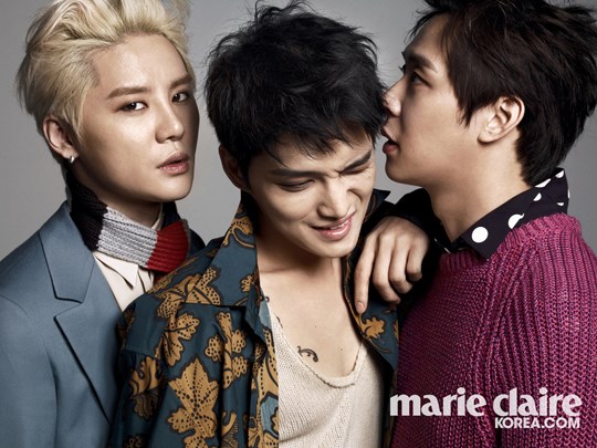 JYJ Marie Claire 畫報 (2014.08) JYJ Marie Claire 畫報 (2014.08)