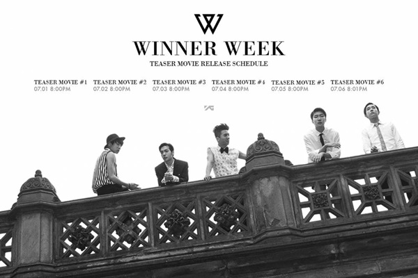 WINNER "TEASER MOVIE" 日程