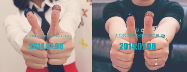 A Cube Season "Sky Blue" 預告照