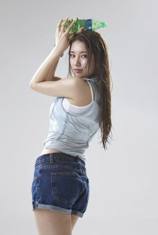 Suzy 雪碧代言照