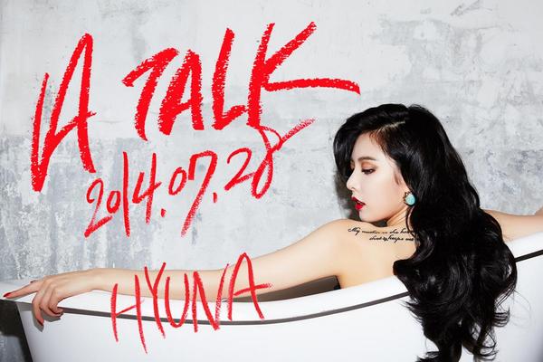 泫雅 "A TALK" 概念照