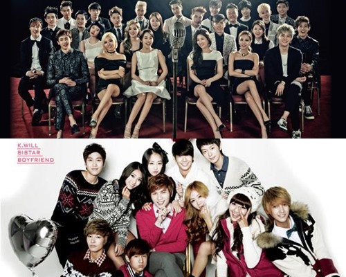 JYP Entertainment、Starship Entertainment