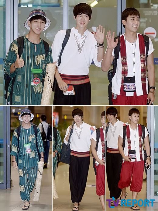 Baro、柳演錫、孫浩俊 奇特機場時尚 Baro、柳演錫、孫浩俊 奇特機場時尚