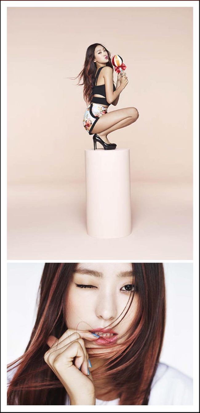 SISTAR 寶拉《Touch My Body》概念照