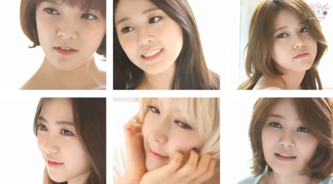 AOA《AOA's Hot Summer》寫真書預告
