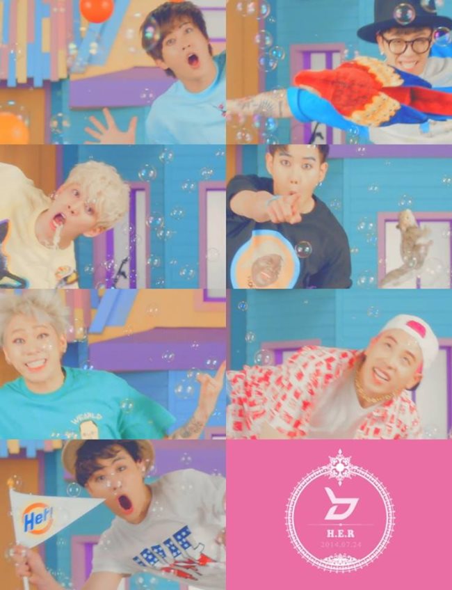 Block. B《H.E.R》預告2 Block. B《H.E.R》預告2