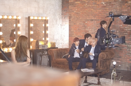 HIGH4 MV 拍攝花絮照 
