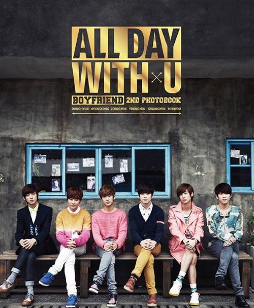 Boy Friend 寫真書《All Day with You》封面 Boy Friend 寫真書《All Day with You》封面