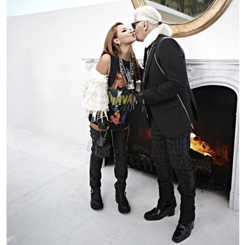 CL、Karl Legerfeld