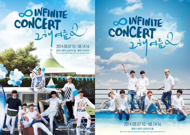 INFINITE "That Summer 2" 演唱會海報