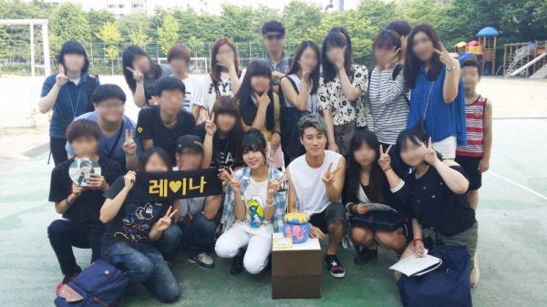 San E、Raina 驚喜見面會