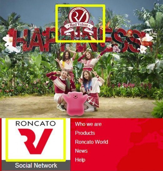 Red Velvet logo 抄襲？