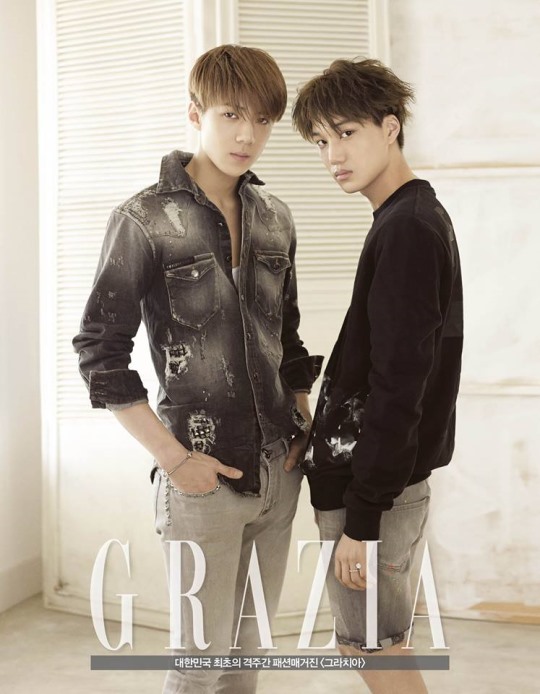 KAI、世勳 GRAZIA 畫報