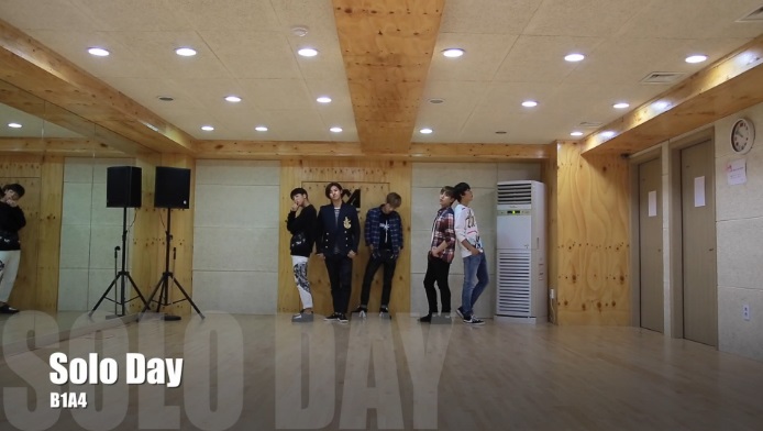 B1A4 "Solo Day" 舞蹈練習