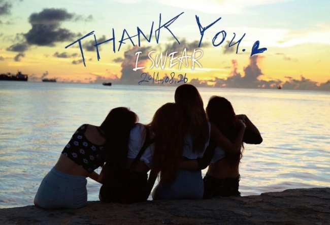 SISTAR《I Swear》概念照