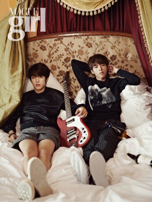 成烈、優鉉 VOGUE Girl 畫報 (2014.09)
