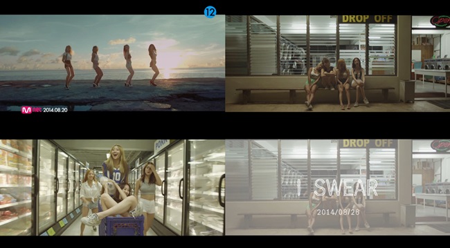 SISTAR 《I SWEAR》預告截圖 SISTAR 《I SWEAR》預告截圖