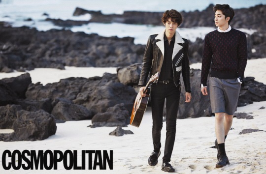 Roy Kim、鄭俊英 Cosmopolitan 畫報 (2014.09)
