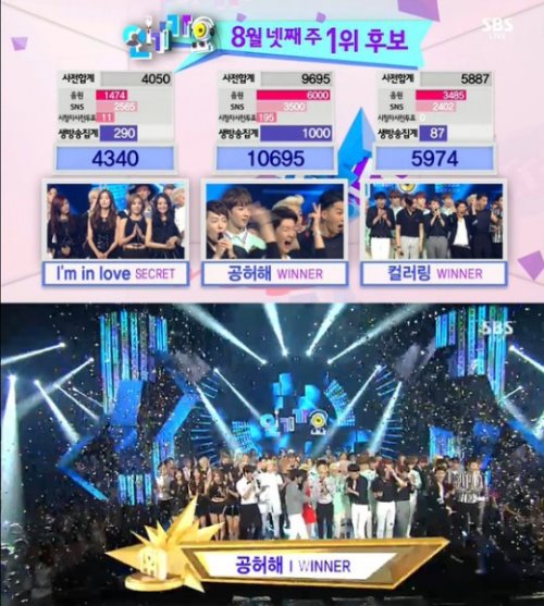 140824 人氣歌謠一位 140824 人氣歌謠一位