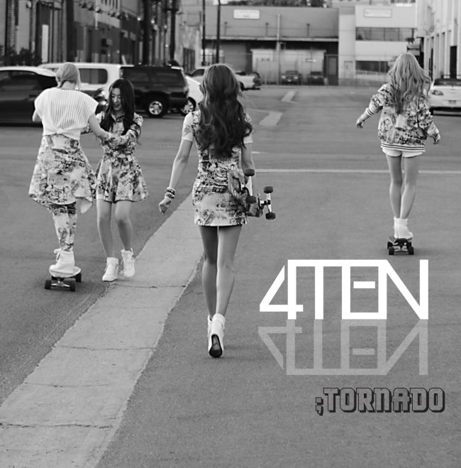 4TEN《Tornado》封面