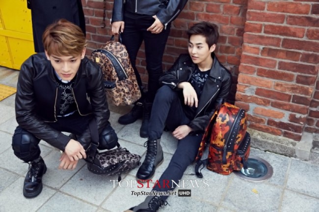 EXO @ 1st Look 花絮照 EXO @ 1st Look 花絮照