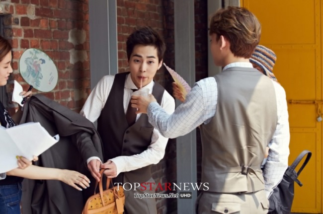 EXO @ 1st Look 花絮照 EXO @ 1st Look 花絮照