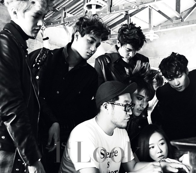 EXO @ 1st Look 花絮照 EXO @ 1st Look 花絮照