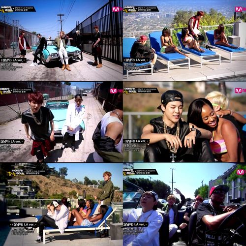 BTS 防彈少年團 "Boy in Luv" LA 版 MV 截圖 BTS 防彈少年團 "Boy in Luv" LA 版 MV 截圖