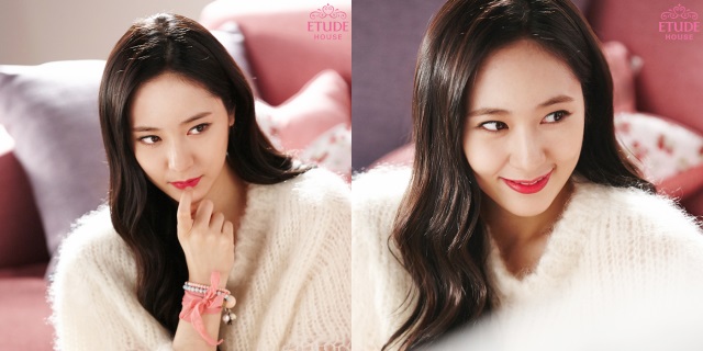 Krystal ETUDE HOUSE 代言照