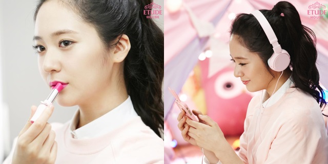 Krystal ETUDE HOUSE 代言照